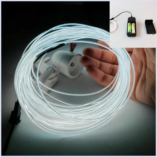 Miniatura 27 de Tira de luces LED de 360° – con opciones de alimentación de batería/USB – Luces LED flexibles para dormitorio, decoración del hogar, diseños