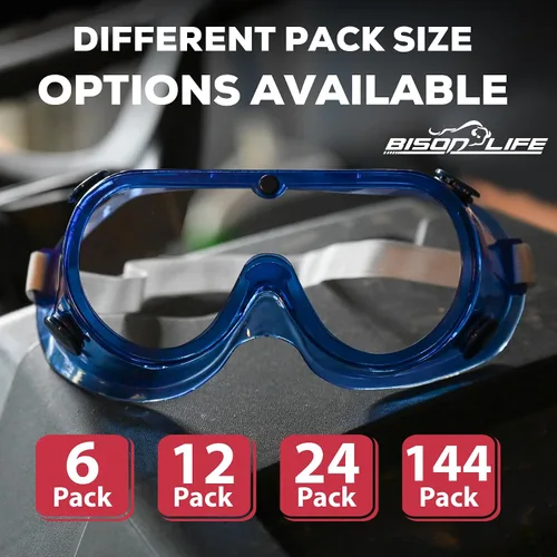 Miniatura 7 de BISON LIFE Gafas de seguridad para niños, gafas protectoras para niños a granel, ANSI Z87.1, gafas de seguridad para niños, paquete de gafas