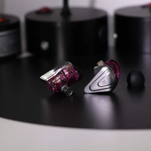 Miniatura 5 de Linsoul KZ ZSX 5BA+1DD Auriculares híbridos intrauditivos HiFi de 6 controladores con placa frontal de aleación de zinc, cable desmontable de 2