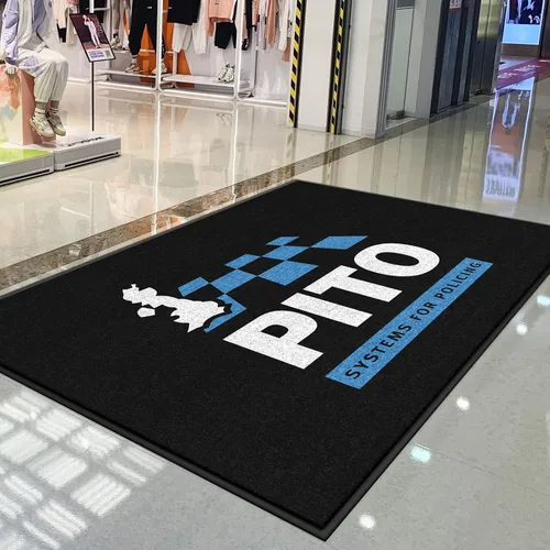 Miniatura 10 de Tapete personalizado para puerta con logotipo, para interiores y exteriores, alfombra de entrada comercial, para oficina, hogar, hotel, hospital, 3