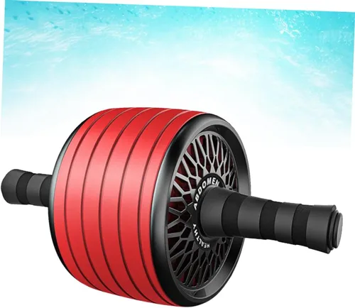 Miniatura 3 de Zerodeko Silent Ab Roller - Dispositivo de fitness para gimnasio en casa, asas antideslizantes, entrenador de núcleo ligero para hombres y mujeres