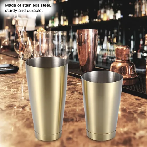 Miniatura 2 de Coctelera de acero inoxidable sin fugas, coctelera de bebidas de 15.69 onzas, mezclador profesional de margarita, coctelera de acero inoxidable