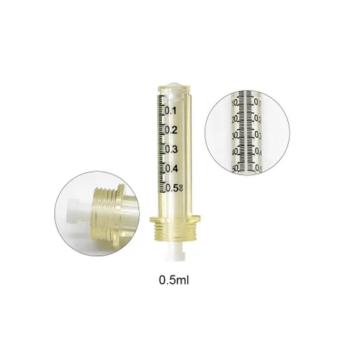 Miniatura 7 de Ampolla vacía desechable 10pcs 0.0 fl oz con piezas de repuesto de tapa de adaptador 1pc