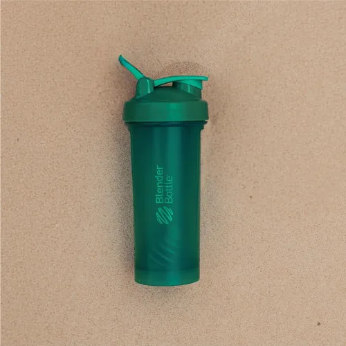 Miniatura 6 de BlenderBottle Classic V2 Botella mezcladora perfecta para batidos de proteínas y preentrenamiento, 28 onzas, color verde esmeralda
