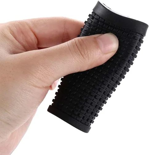 Miniatura 4 de 1 par de empuñaduras de manillar de bicicleta, agarre de bloqueo de manillar de bicicleta corto, agarre de agarre profesional para mango