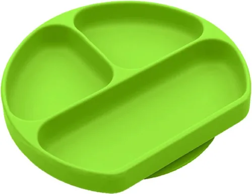 Miniatura 8 de Plato de succión para niños pequeños Sin BPA, 100% silicona de grado alimenticio Apto para microondas, lavavajillas y horno Platos