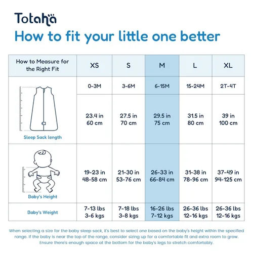 Miniatura 6 de TotAha Saco de dormir para bebés de 6 a 12 meses, paquete de 3, saco de dormir transpirable para bebé, niña, niño, manta usable con cremallera Azul