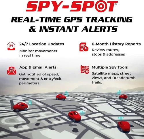 Miniatura 5 de Spy Spot 4G LTE GPS Tracker GL320MG en tiempo real con pequeña funda magnética impermeable – rastreador portátil oculto para coches, barcos