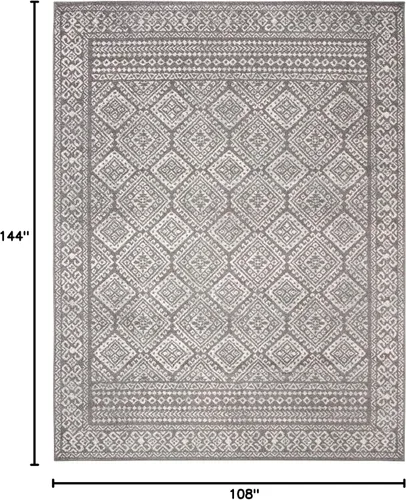 Miniatura 281 de Safavieh - Alfombra decorativa de la colección Tulum, modelo TUL264F, estilo marroquí, bohemio y desgastado, no suelta pelusa, para sala, vestíbulo