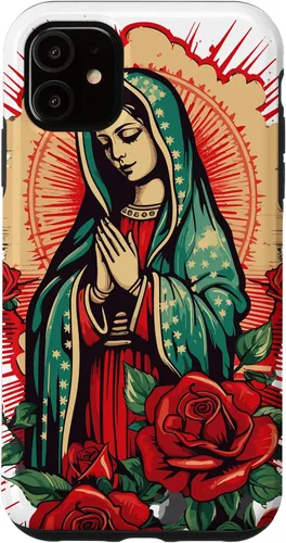 Miniatura 8 de Funda para iPhone 11 Pro Max Virgen De Guadalupe Católica Virgen De Guadalupe
