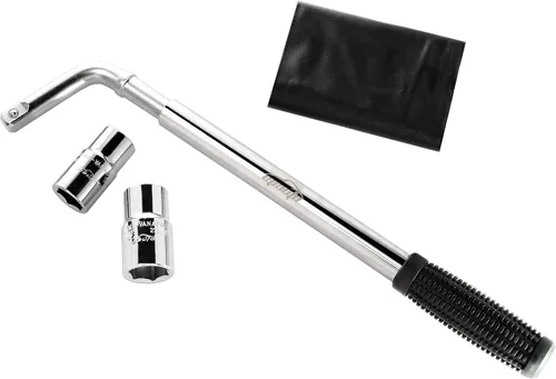 Miniatura 8 de EPAuto Llave de cruceta telescópica, llave para rueda con cuencas de CR-V (17/19, 21/22mm)
