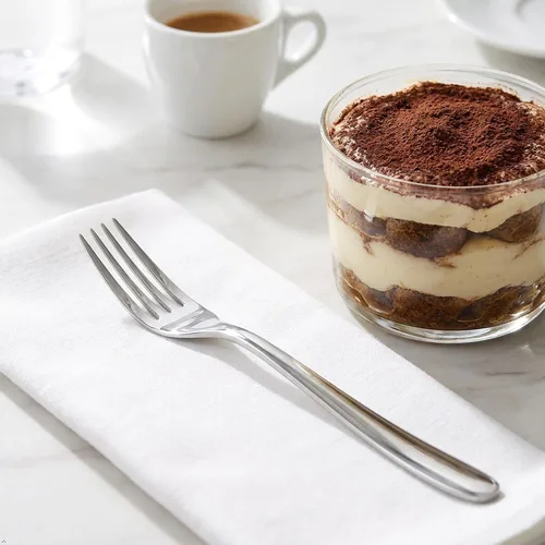 Miniatura 4 de Kekow Tenedores de postre de 12 piezas, acero inoxidable, 7 pulgadas