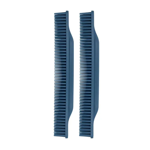 Miniatura 13 de Allegro Combs Peines de dientes anchos #70, peine de 3 filas de dientes anchos para cabello rizado, peine para cabello rizado, peine para estilistas