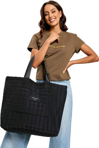 Miniatura 7 de Large Tote Bag for Women Travel Tote Bag SATIN SAINT lifestyle Women Tote Bags for Work Daily Womens Bags Beach Bag