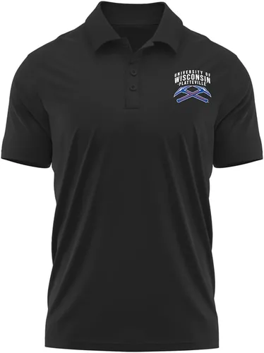 Miniatura 245 de Camisa polo deportiva oficial de la NCAA Collegiate para hombre, colección con logotipo en el pecho izquierdo
