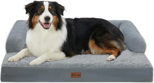 Miniatura 47 de Camas Ortopédicas para Perros de Tamaño Grande, Espuma de Celdas Impermeables tipo Huevera, Camas tipo Sofá para Perros Medianos para Jaula 35x22