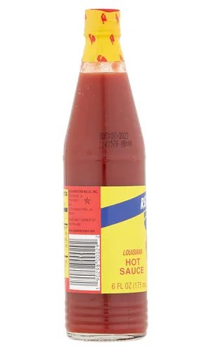 Miniatura 6 de Louisiana Brand Red Rooster - Salsa picante hecha de pimientos añejos y vinagre destilado (6 onzas líquidas (paquete de 3)