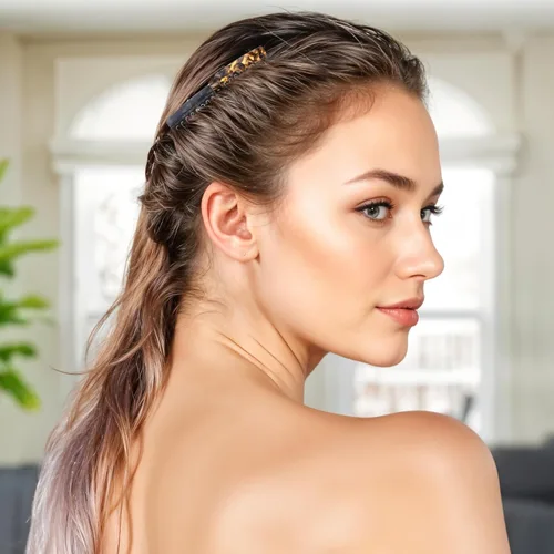 Miniatura 6 de 4 peines laterales franceses para pequeños giros franceses, pinzas decorativas para el cabello, clips de sujeción fuerte para moño, accesorios