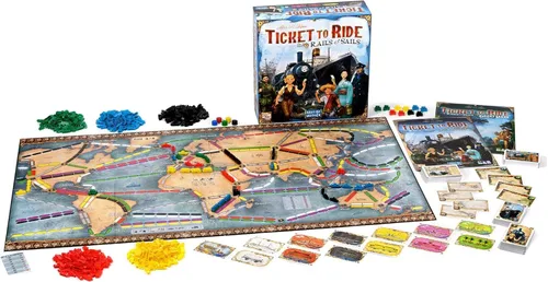 Miniatura 4 de Asmodee Ticket to Ride London - Juego de mesa de estrategia de construcción de rutas de trenes, juego familiar divertido para niños y adultos, a