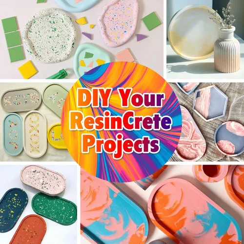 Miniatura 5 de JDiction ResinCrete Pigmento, 10 colores altamente concentrados resinCrete tinte para hacer joyas de bricolaje, color vívido de alta calidad, fácil