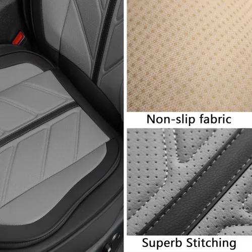 Miniatura 4 de Fundas para Asientos de Camioneta Compatibles con Dodge Ram 1500 2009-2024 Fundas de Asiento de Cuero Sintético para Camioneta Personalizadas