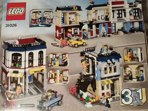 Miniatura 2 de Juguete LEGO creador de tiendas de bicicletas y café 31026