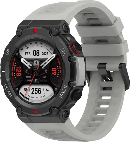 Miniatura 6 de Paquete de 3 correas de repuesto compatibles con Amazfit T-Rex 2, repuesto deportivo de silicona suave y flexible resistente al sudor para Amazfit