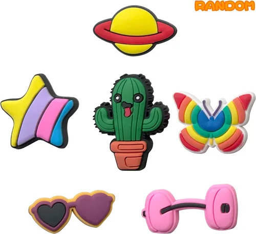 Miniatura 2 de 25,50,100,125 dijes al azar para zapatos de zueco, regalos de cumpleaños