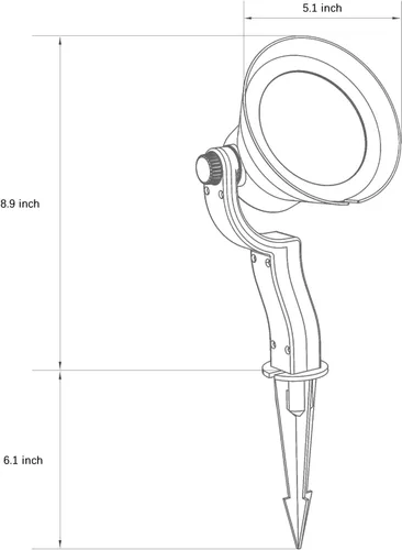 Miniatura 6 de GOODSMANN RGBW - Focos LED de bajo voltaje, 4 unidades, luces de paisaje que cambian de color, 12 V-15 V, 12 W, 650 lúmenes, luces de foco