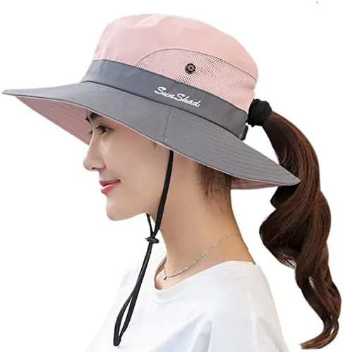 Miniatura 12 de Gorra FPS 50+ de ala ancha impermeable con protección UV para mujer