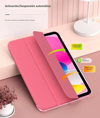 Miniatura 6 de MoKo Funda para Nuevo iPad (A16) de 11ª Generación 2025/ 10ª Generación 2022, Funda para iPad de 11 Pulgadas/ 10.9 Pulgadas con Funda Trasera Mármol