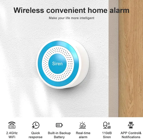 Miniatura 4 de Sistema de alarma PGST para seguridad del hogar, sistemas de seguridad inalámbricos 2025 para casa con alertas instantáneas por aplicación, 13
