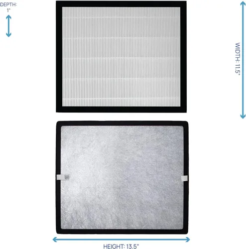 Miniatura 3 de Filter Bros LV-PUR131-RF HEPA + Juego de filtros de repuesto de carbono para LEVOIT PUR131