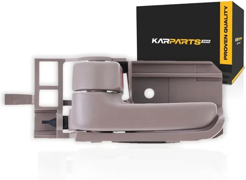 Manija de puerta para Toyota Corolla 2003-2008, lado del conductor | Interior | Delantero | Marrón | con botón de cerradura de puerta | Compatible