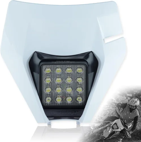 Miniatura 10 de Faro de Motocross, Kit de Luz LED Enduro Pit Bike Universal Para la Mayoría de Motocicletas Dirt Pit Bike TC FC TE FE TX FX