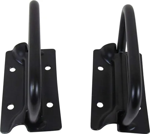 Miniatura 4 de Reliable Hardware Company RH-0540BK-2-A Juego de 2 manijas para cofre, color negro.