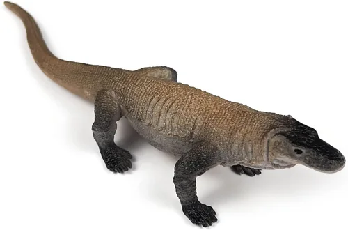 Komodo - Figura de dragón de lagarto de juguete realista de reptiles para decoración, educación científica, accesorios de broma