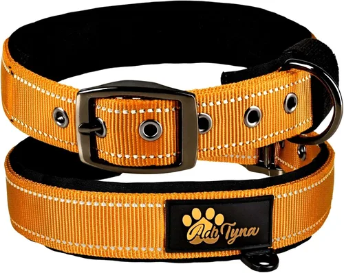 Miniatura 9 de ADITYNA Collares para perros pequeños, acolchados, de neopreno suave, ultra cómodos, reflectantes, resistentes, color azul