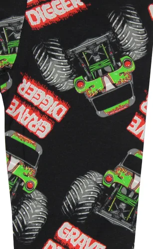 Miniatura 5 de INTIMO Monster Jam - Conjunto de pijama de manga larga para niño, diseño de camión