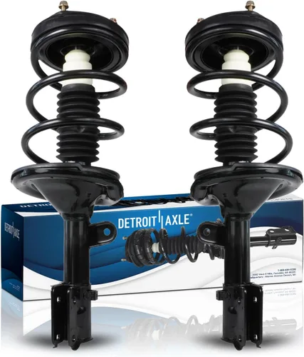 Miniatura 37 de Detroit Axle - 2 puntales delanteros para Chevy Equinox GMC Terrain Saturn Vue Pontiac Torrent Suzuki XL-7 Captiva Sport Struts completos con muelle