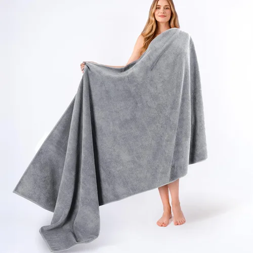 Miniatura 89 de American Soft Linen - Juego de 4 toallas, 100% de algodón turco, 27 x 54 pulgadas, tamaño extragrande, toallas para la ducha, color amarillo