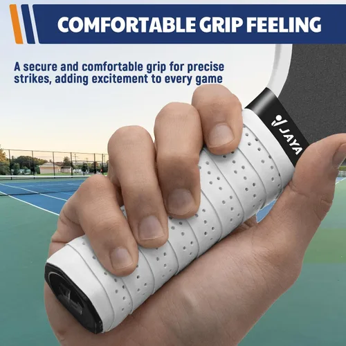 Miniatura 3 de JAYA Cinta de agarre de pickleball, agarre extra largo para paletas de pickleball, absorbe el sudor, envoltura de agarre de repuesto antideslizante