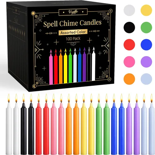 Miniatura 20 de Viyffo Paquete de 20 velas cónicas blancas, mini velas sin goteo de 4 pulgadas, sin perfume, tiempo de combustión de 1.5 horas para rituales