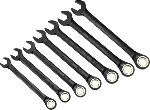Miniatura 3 de STARWORK TRUE MECHANIC™ Juego de llaves de trinquete (7 piezas 120T)