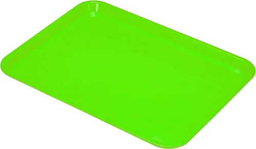 Miniatura 13 de PATIKIL Bandeja de comida rápida de 12 x 8 pulgadas, bandeja rectangular reutilizable reciclable multiusos para restaurante, cocina en casa