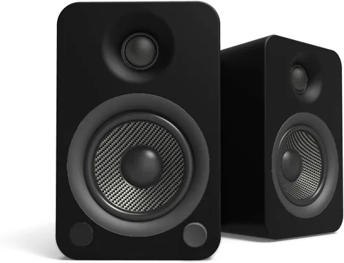 Miniatura 19 de Kanto YU4GB Altavoces alimentados con Bluetooth y preamplificador phono incorporado Apagado y encendido automáticos Control remoto incluido