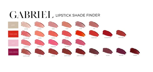 Miniatura 3 de Gabriel Cosmetics Lápiz labial (Especia Mate - Baya Marrón/Crema Fría), 0.13 oz.