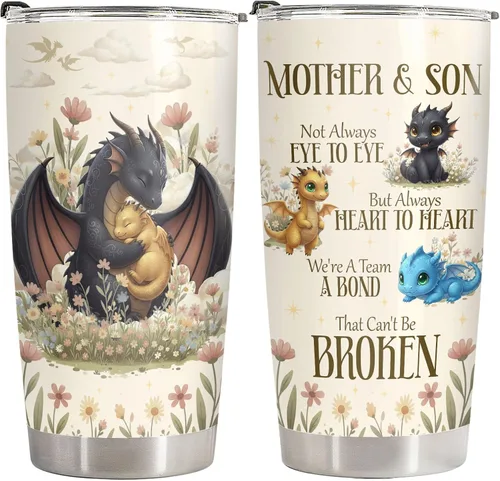 Miniatura 12 de 34HD Regalos del Día de la Madre para Mamá, Vaso Térmico de Mamá Beisbolista con Tapa, Taza de Café de Béisbol de 20oz con Aislamiento al Vacío Mamá