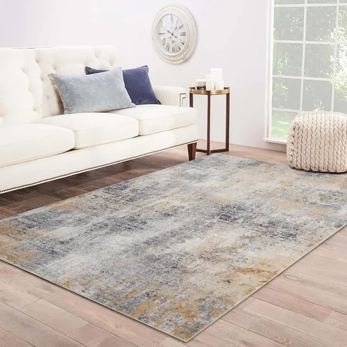 Miniatura 30 de Alfombra de área de 5 x 7, alfombra bohemia vintage, ultra suave, de pelo bajo, lavable, antideslizante, resistente a las manchas, alfombra impresa