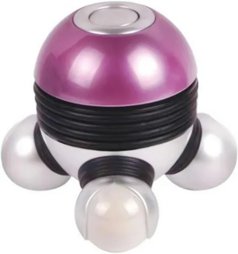 Miniatura 11 de Mini masajeador de mano – Potentes vibraciones de masaje para alivio muscular y relajación, masajeador corporal vibratorio portátil con luz LED